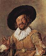 Frans Hals The Jolly Drinker painting